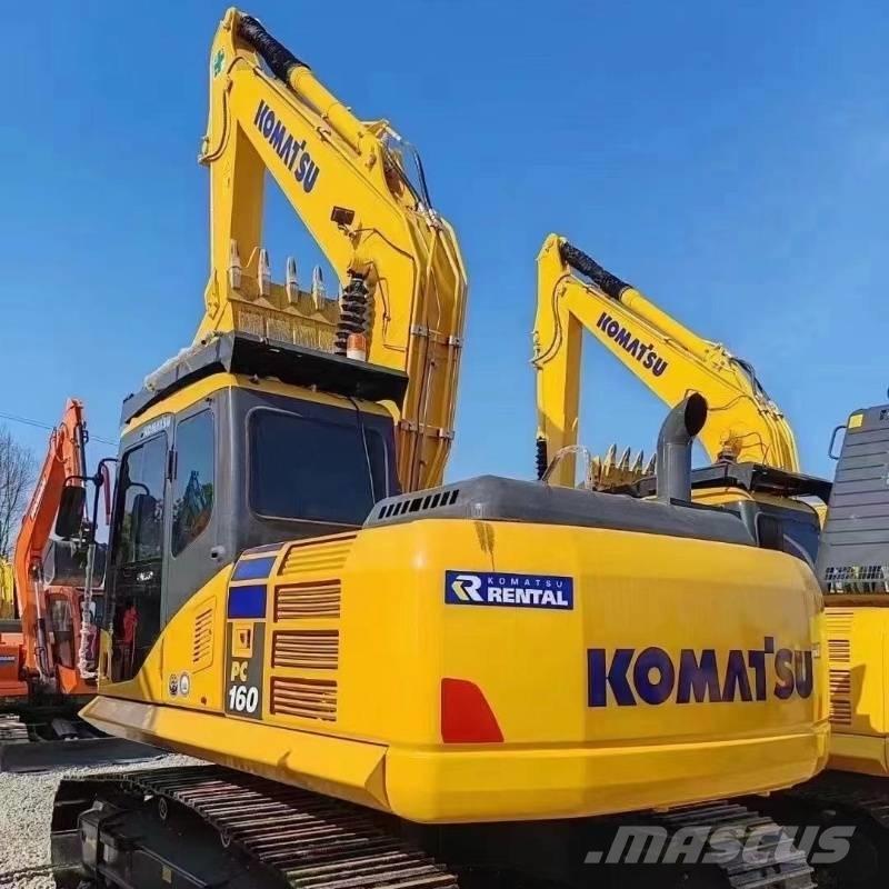 Komatsu PC 160 Kāpurķēžu ekskavatori