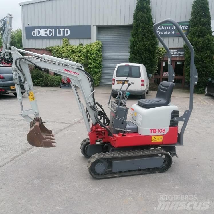 Takeuchi TB108 Mini ekskavatori < 7 t