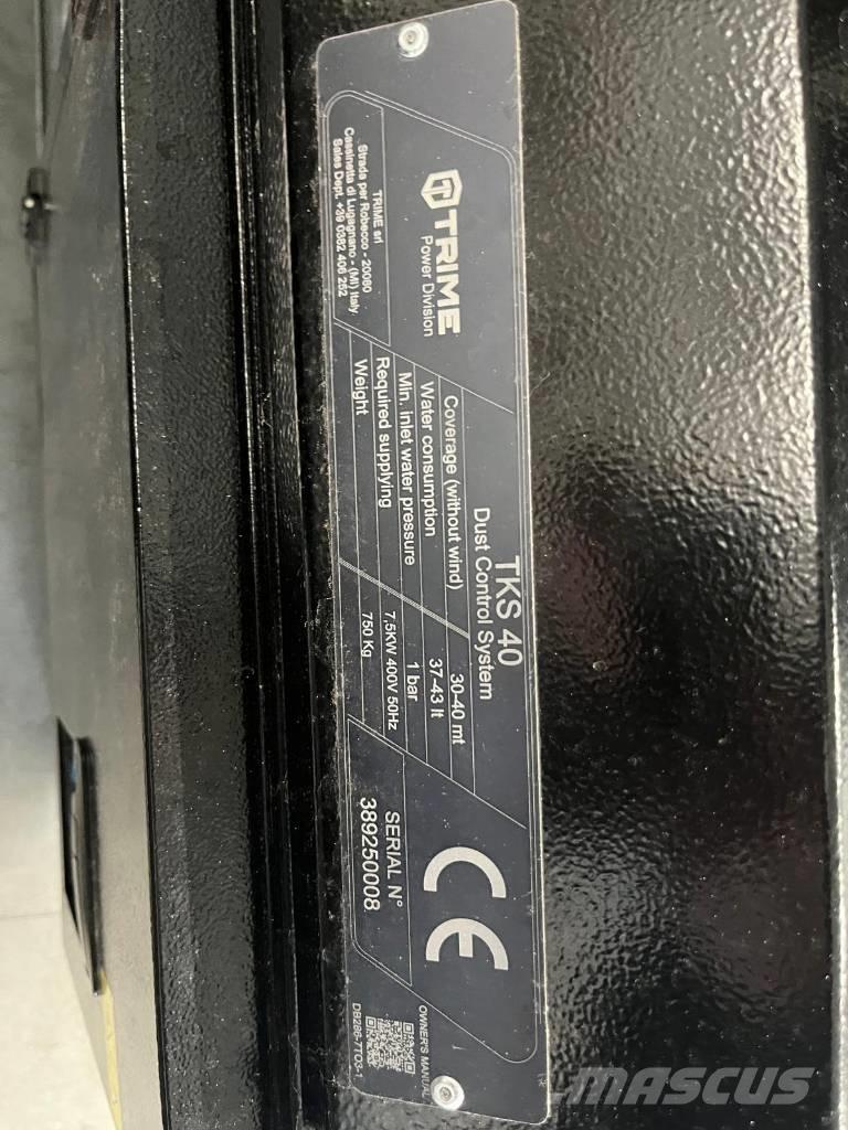 Trime TKS-40 SKID Smidzināšanas sistēmas