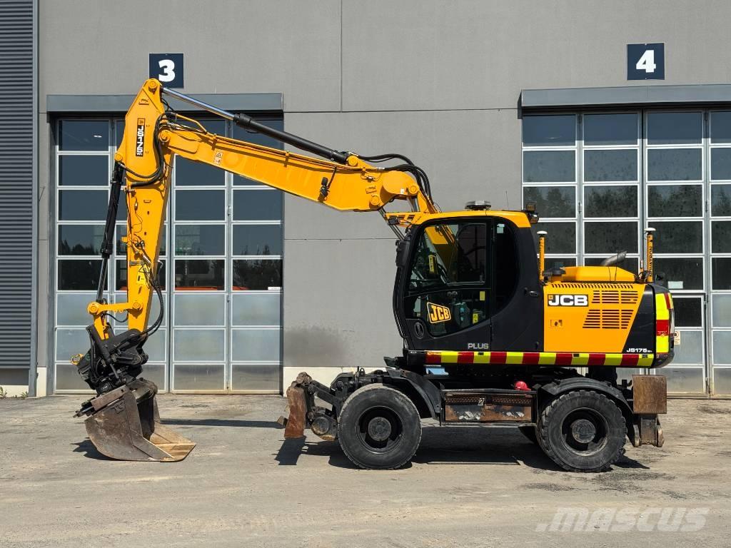 JCB JS 175 Ekskavatori uz riteņiem