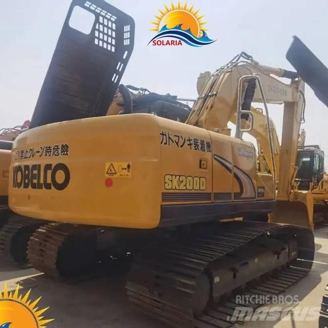 Kobelco SK 200 Kāpurķēžu ekskavatori