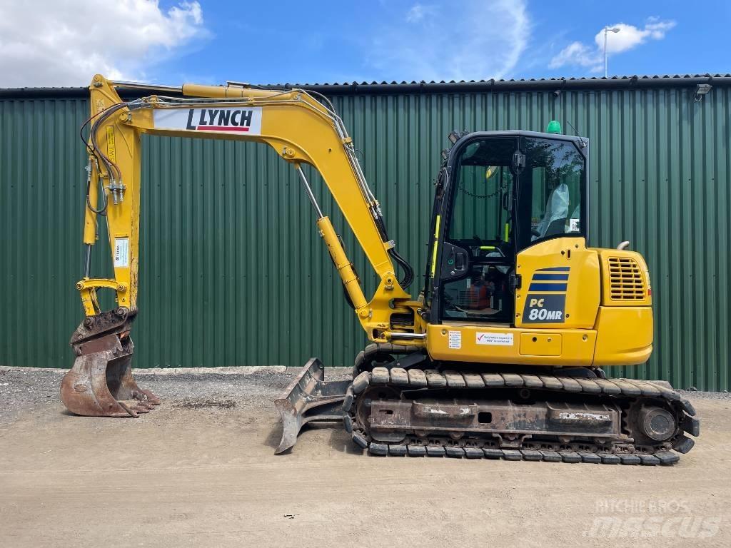 Komatsu PC 80 MR-5E0 Vidēja lieluma ekskavatori 7 t - 12 t