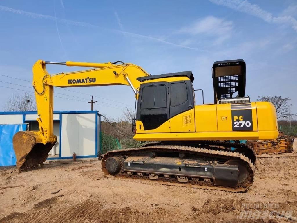 Komatsu PC 270 Kāpurķēžu ekskavatori