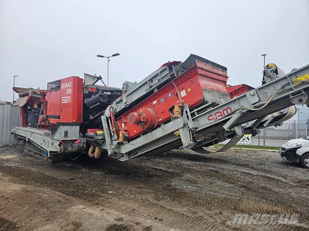 SBM Remax 300 Mobilie drupinātāji