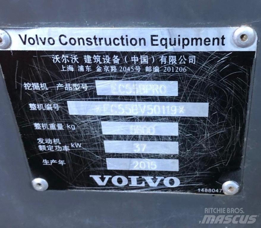 Volvo ECR 55 Mini ekskavatori < 7 t