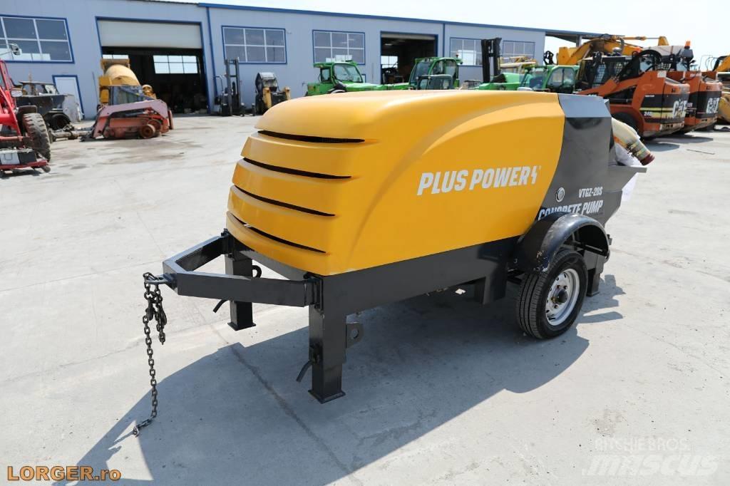 Plus Power VTGZ - 20S Kravas mašīna- betona sūknis