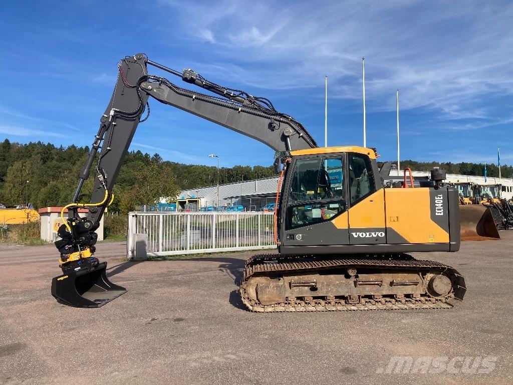 Volvo EC 140 EL Kāpurķēžu ekskavatori