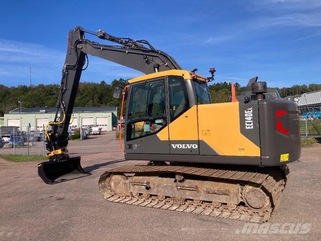 Volvo EC 140 EL Kāpurķēžu ekskavatori