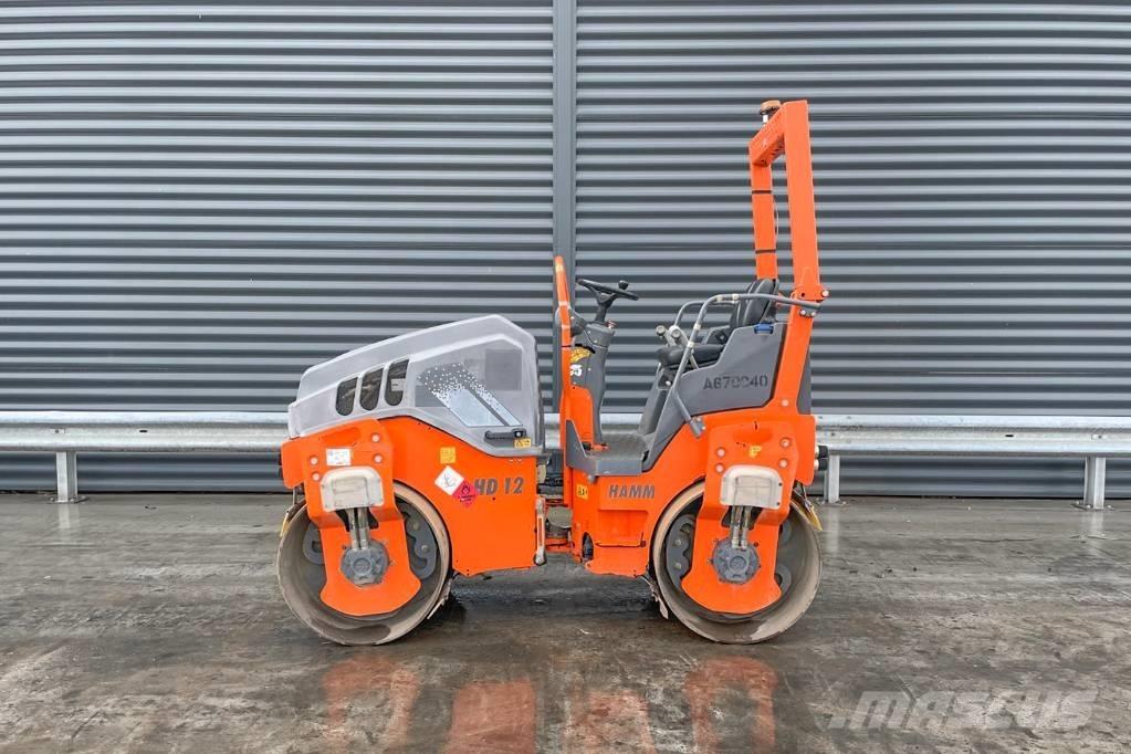 Hamm HD 12 VV Divvalču grunts veltņi