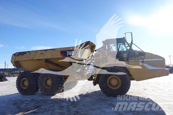 CAT 740 Artikulētie pašizgāzēji