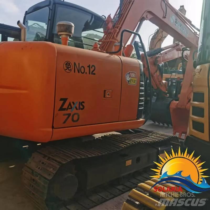 Hitachi ZX 70 Kāpurķēžu ekskavatori