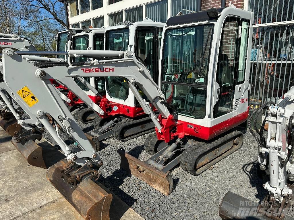 Takeuchi TB 016 Mini ekskavatori < 7 t