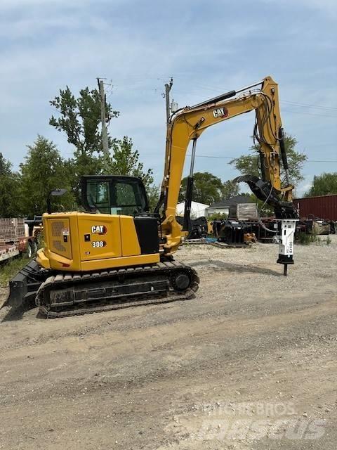 CAT 308 Kāpurķēžu ekskavatori
