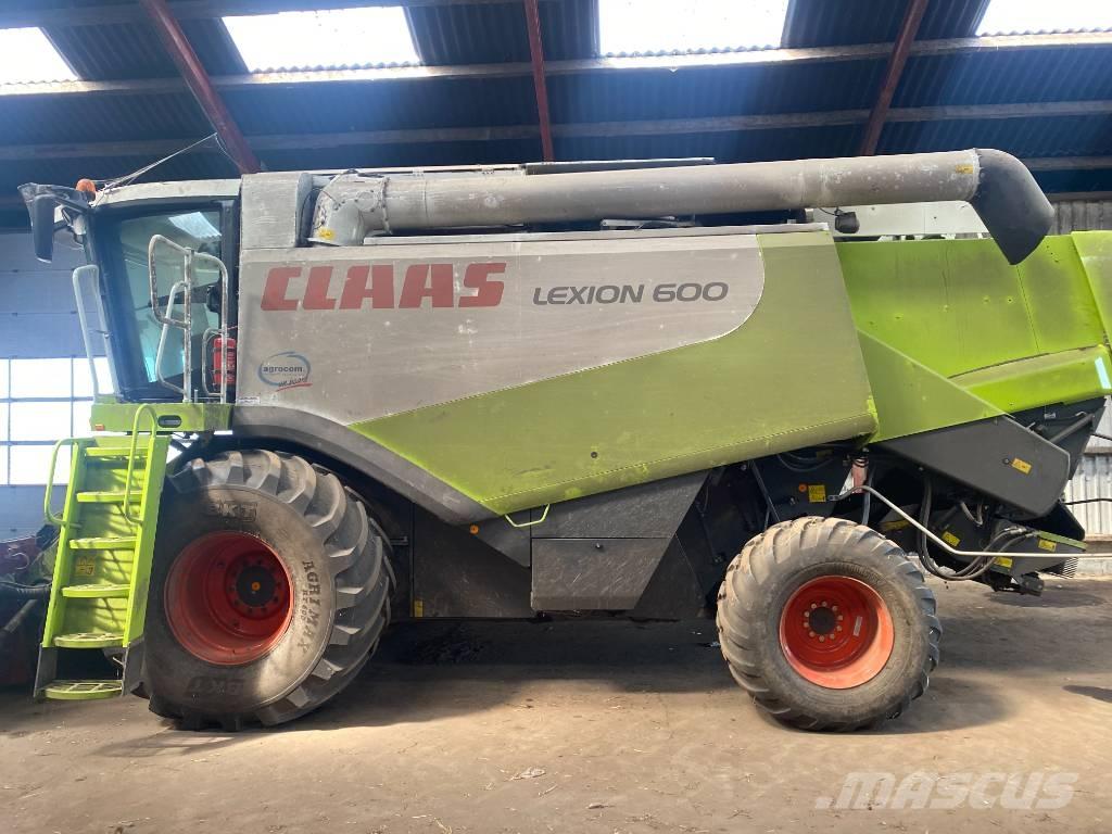 CLAAS LEXION 600 Ražas novākšanas kombaini