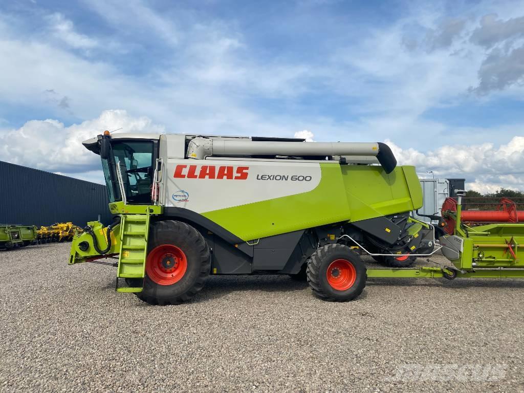 CLAAS LEXION 600 Ražas novākšanas kombaini