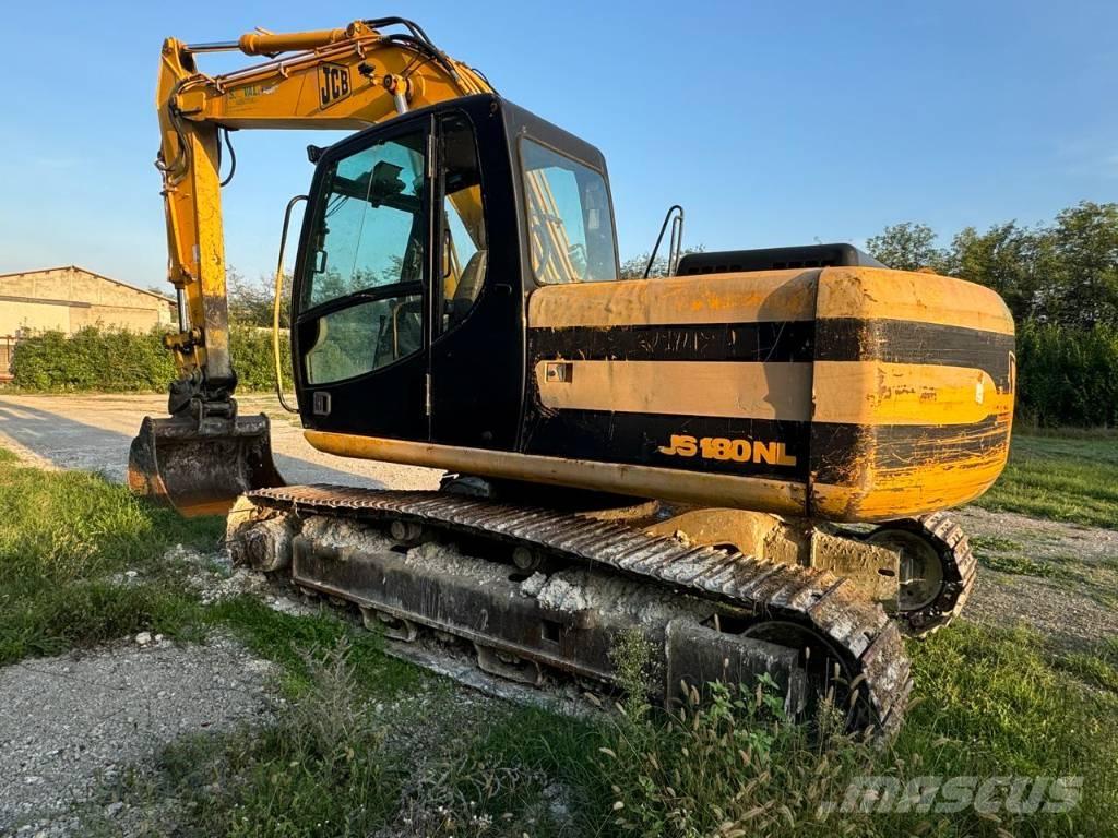 JCB JS 180 Kāpurķēžu ekskavatori