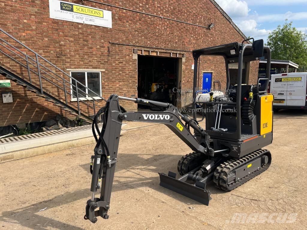 Volvo EC 18 E Mini ekskavatori < 7 t