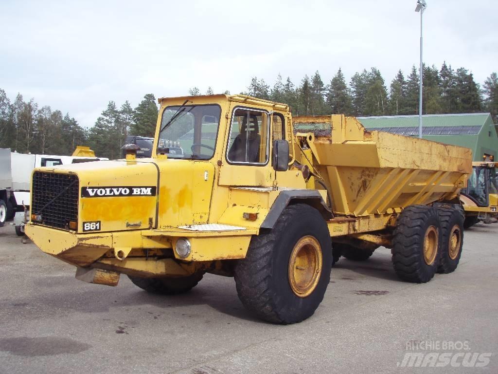 Volvo BM 861 6+6 Artikulētie pašizgāzēji