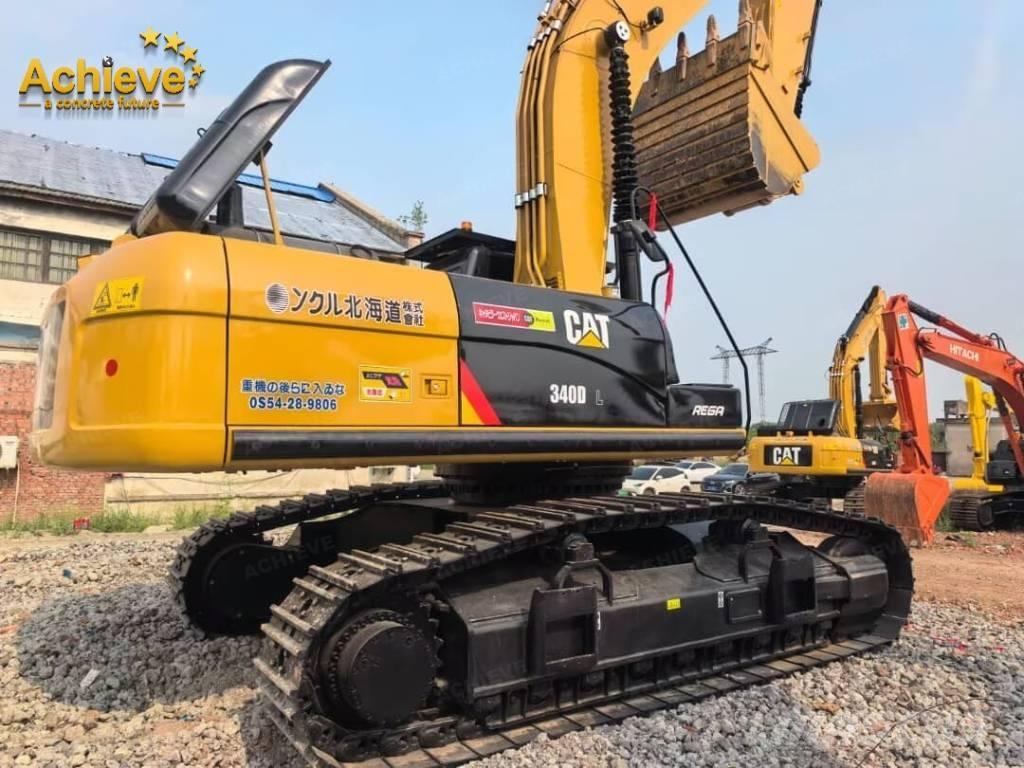 CAT 340 Kāpurķēžu ekskavatori