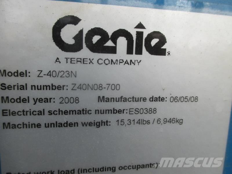 Genie Z 40/23 N Strēles pacēlāji