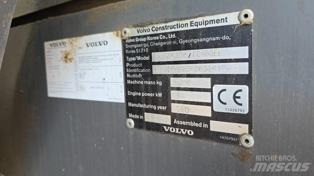 Volvo EC 480 E L Kāpurķēžu ekskavatori