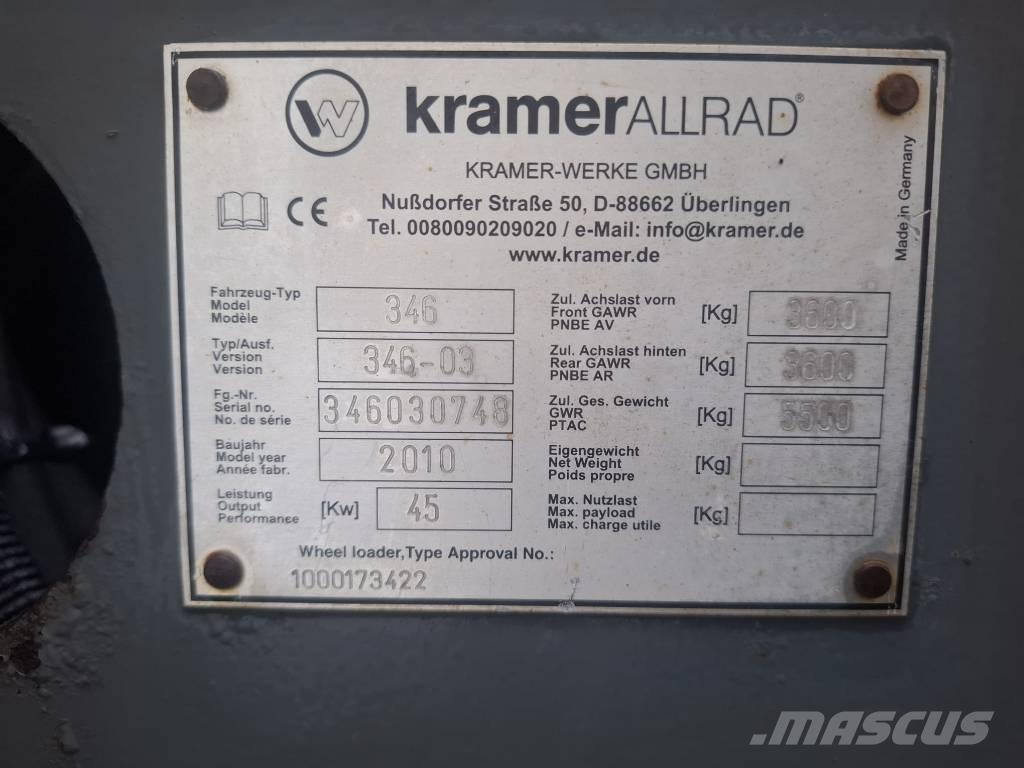 Kramer 750 Iekrāvēji uz riteņiem