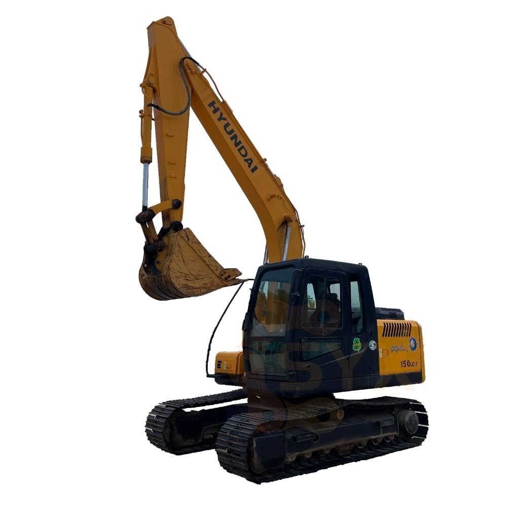 Hyundai 150 -7 Kāpurķēžu ekskavatori