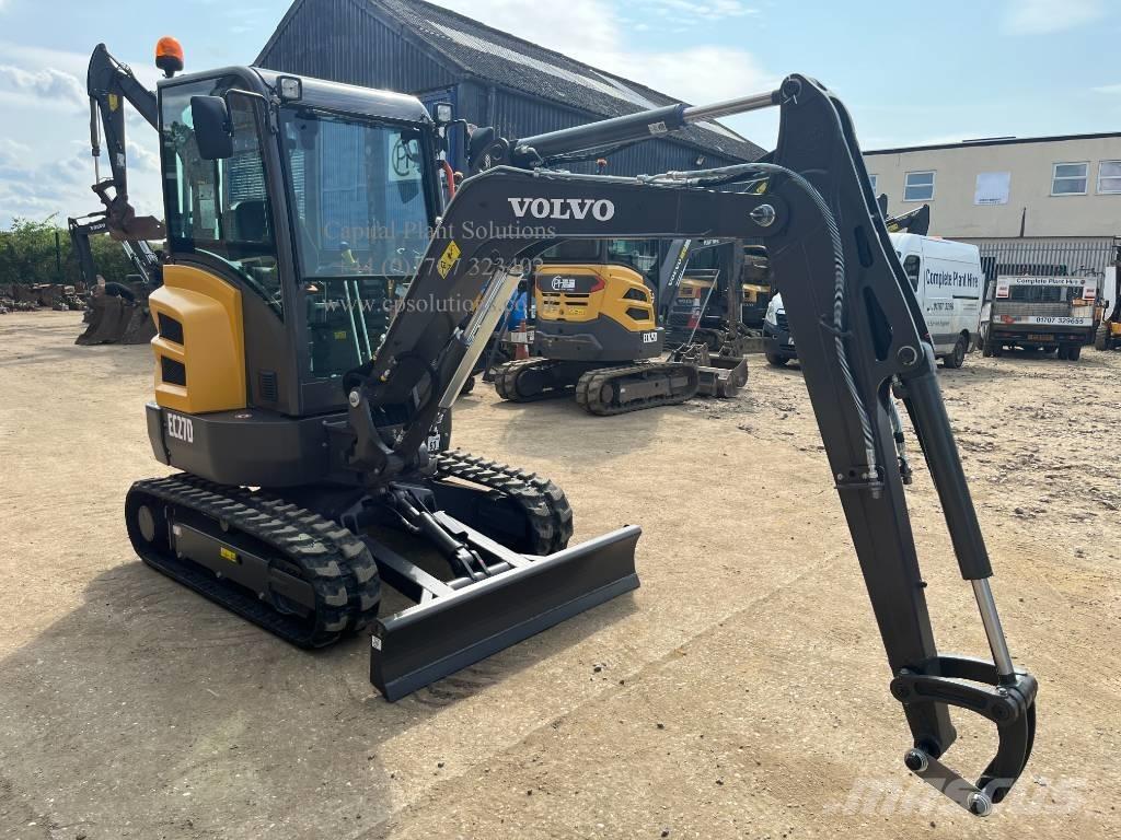 Volvo EC 27 D Mini ekskavatori < 7 t