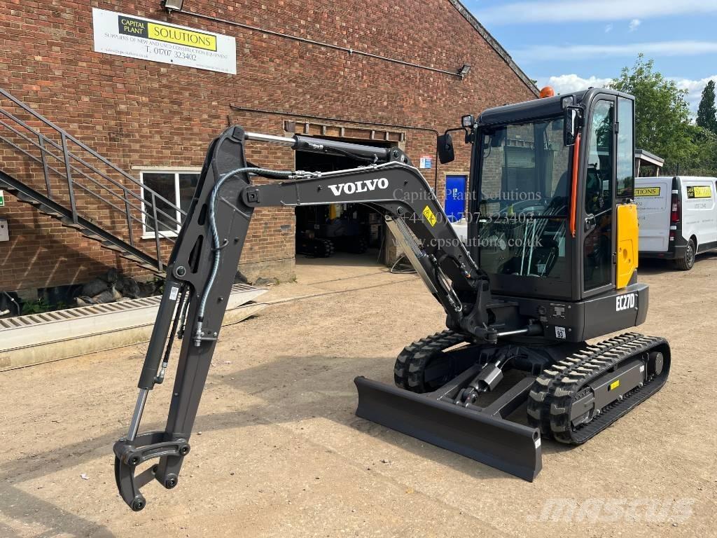 Volvo EC 27 D Mini ekskavatori < 7 t