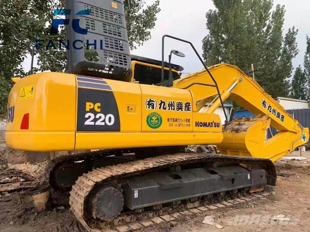 Komatsu PC 220 Kāpurķēžu ekskavatori