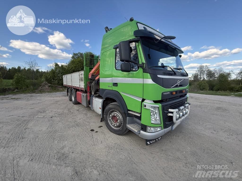Volvo FM 460 Smagās mašīnas ar celtni
