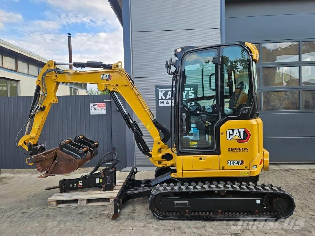 CAT 302.7 CR Mini ekskavatori < 7 t