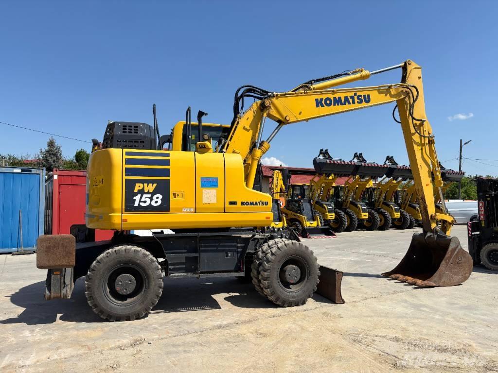 Komatsu PW 158-11 Ekskavatori uz riteņiem
