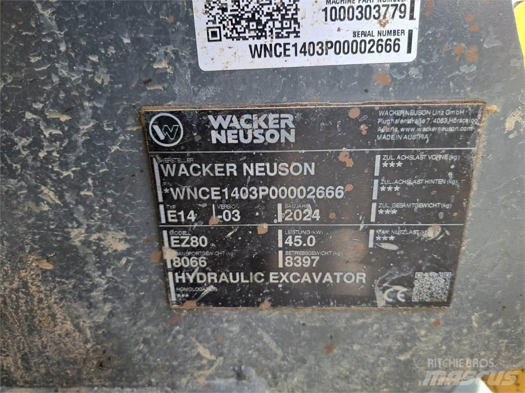 Wacker Neuson EZ80 Kāpurķēžu ekskavatori