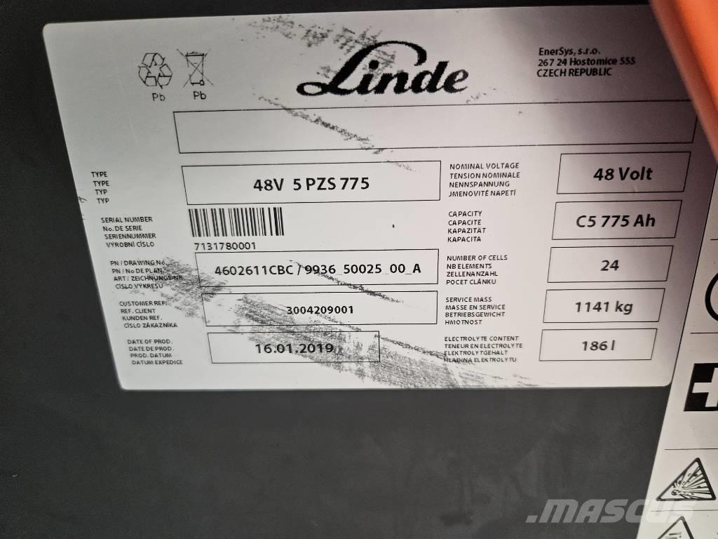 Linde R20N Pašgājēji krautnētāji