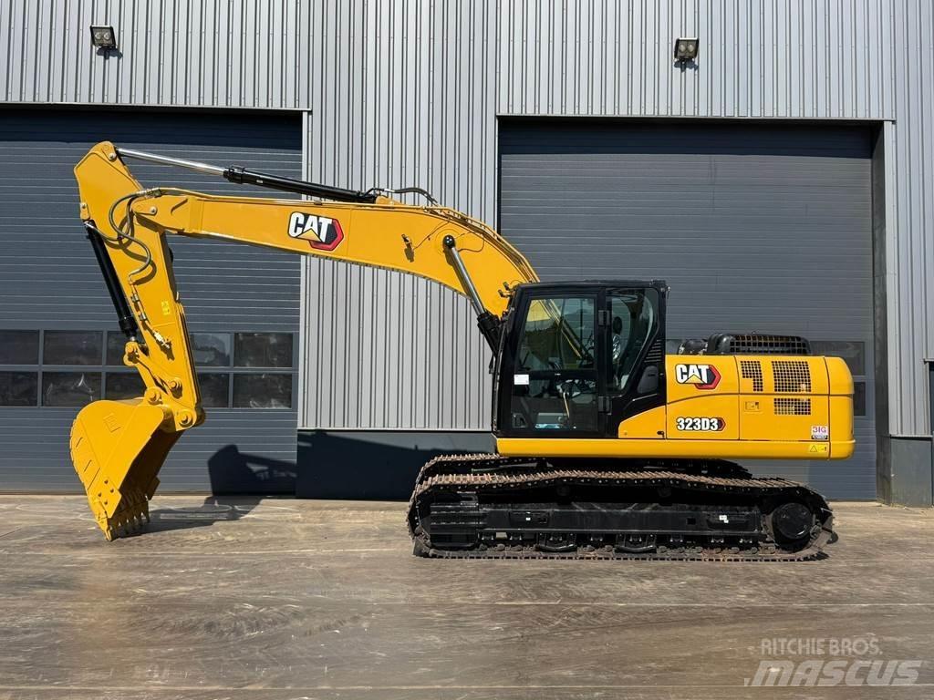 CAT 323D3 Kāpurķēžu ekskavatori