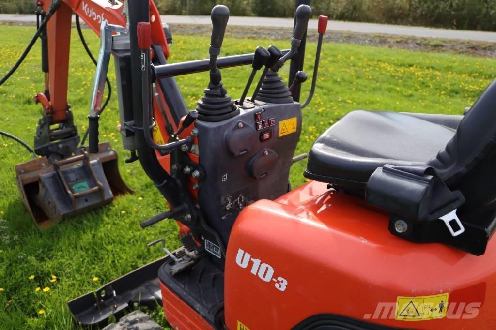 Kubota U10-3 Mini ekskavatori < 7 t