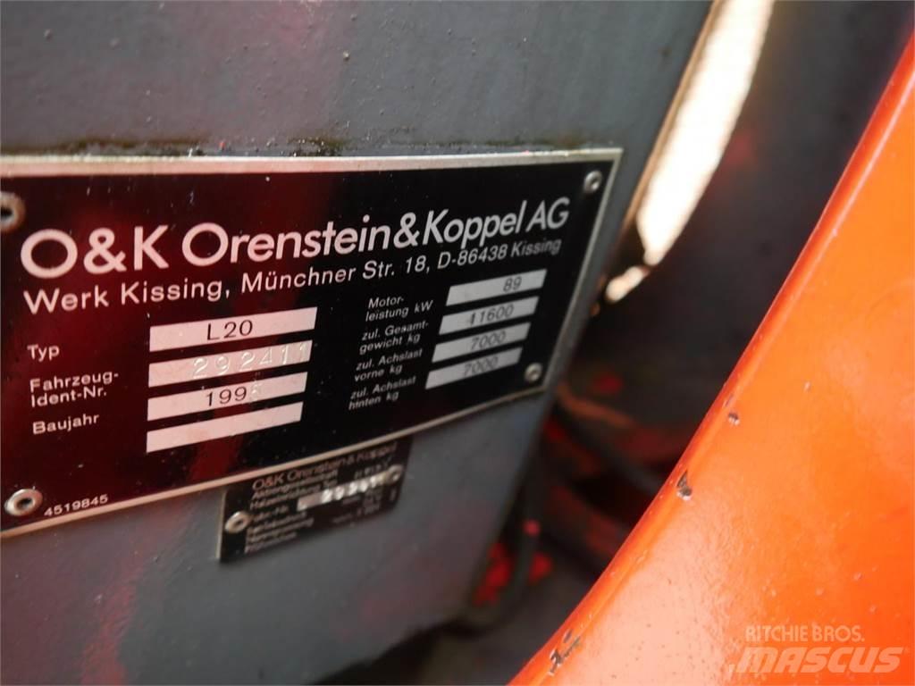 O&K L20 Iekrāvēji uz riteņiem