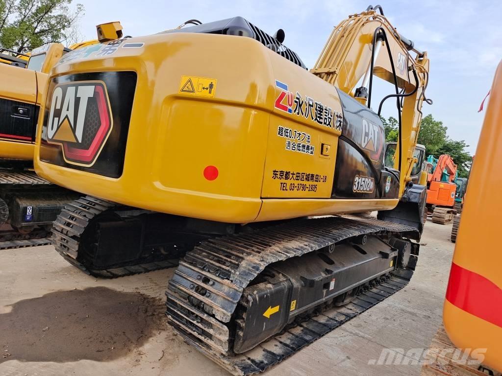 CAT 315 D Kāpurķēžu ekskavatori