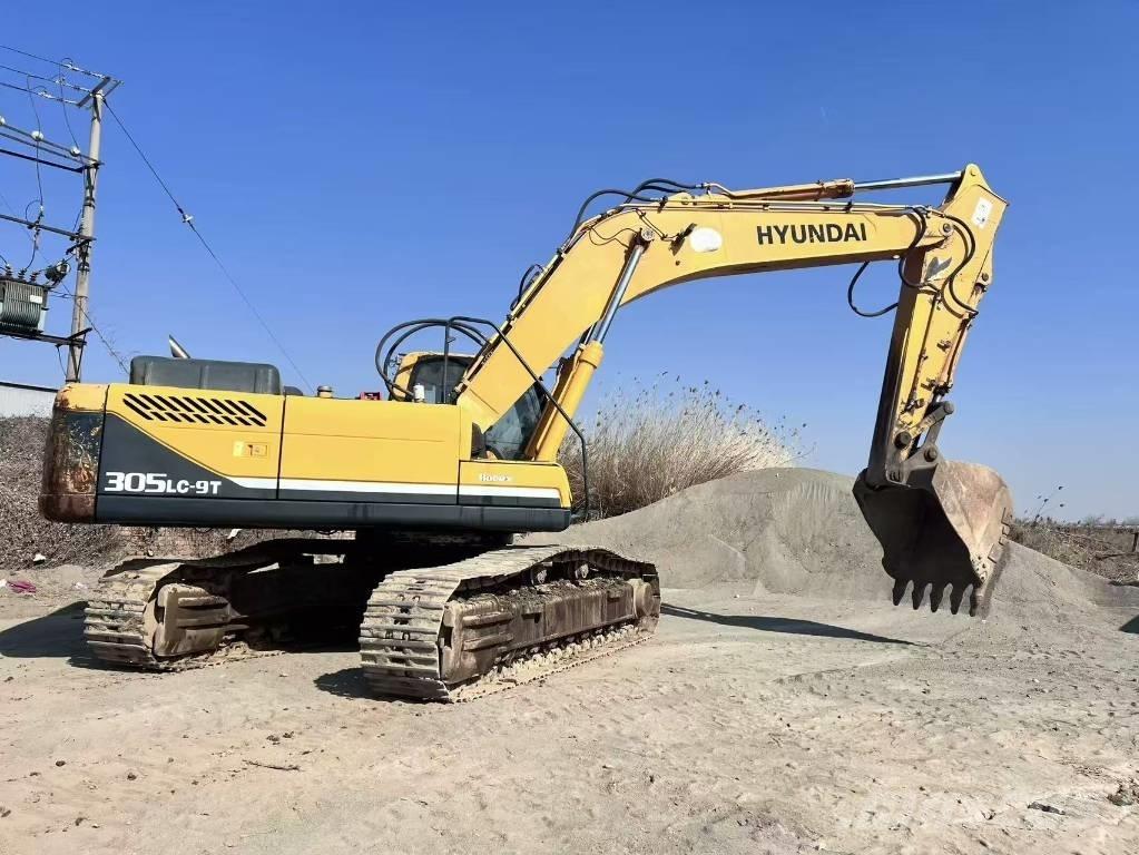 Hyundai R305lc-9t Kāpurķēžu ekskavatori