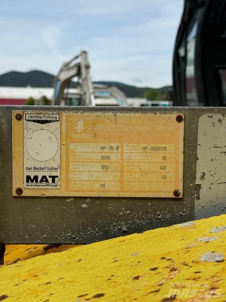 Bauer MAT HP 70 Kravas mašīna- betona sūknis