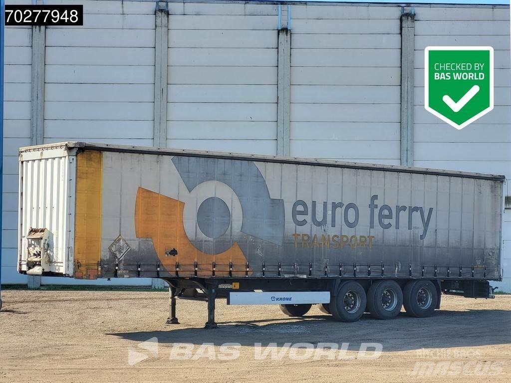 Krone SD 93m3 Tents puspiekabes