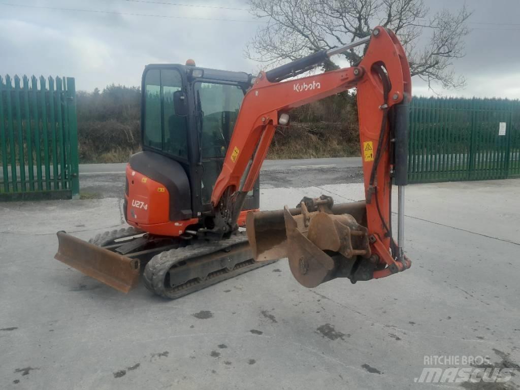 Kubota U 27-4 Mini ekskavatori < 7 t