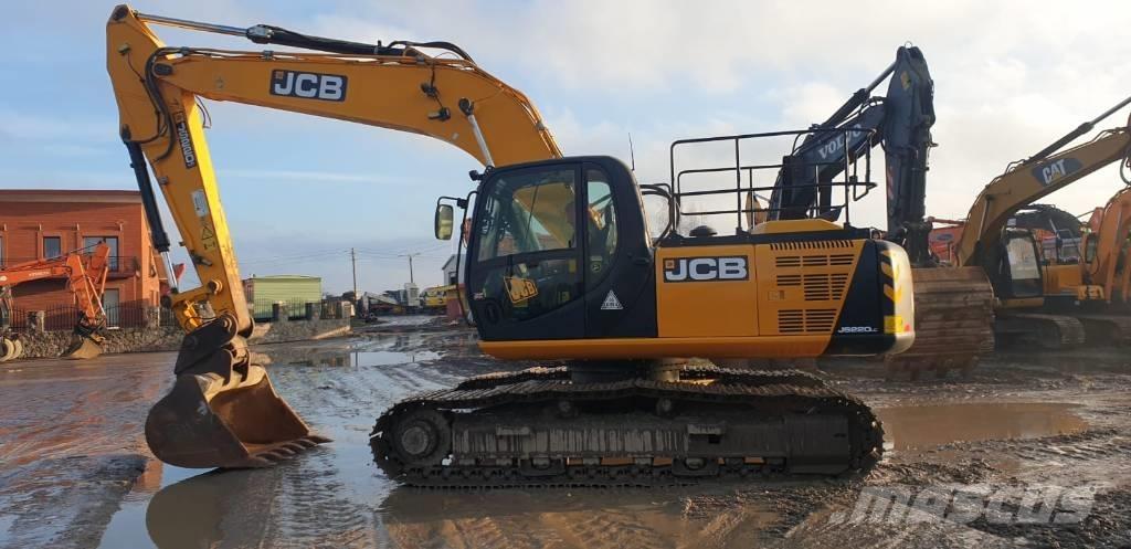JCB JS 220 LC Kāpurķēžu ekskavatori