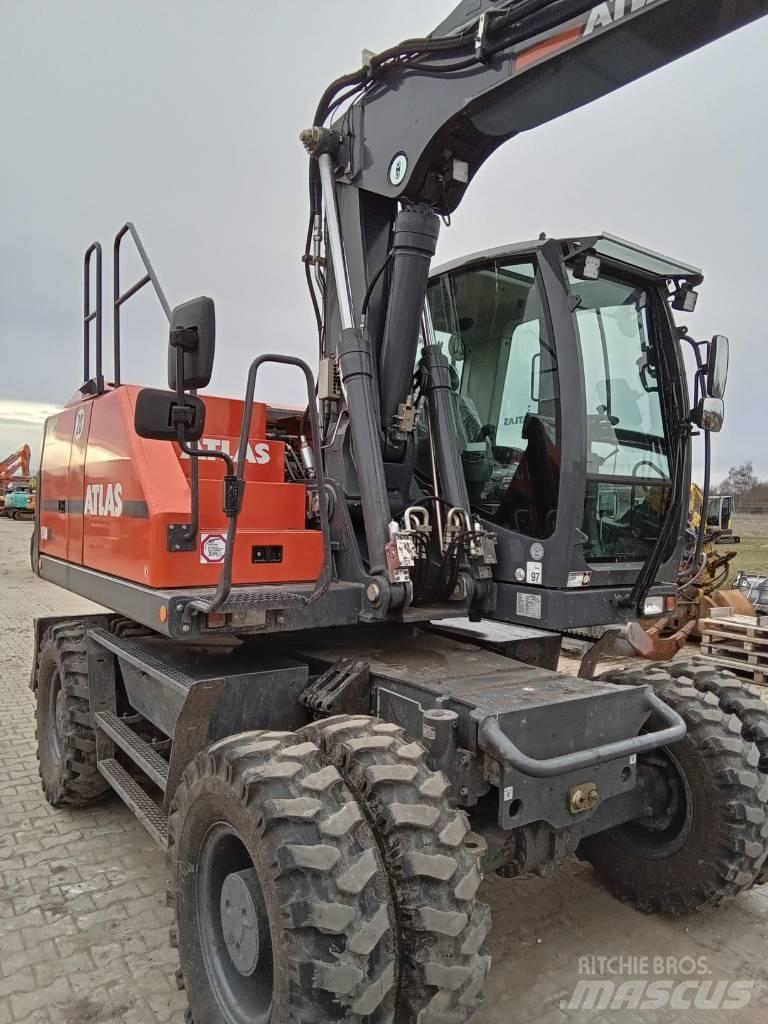 Atlas 150W Ekskavatori uz riteņiem