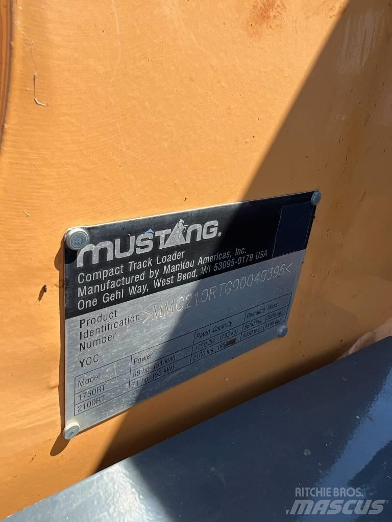 Mustang 2100RT Lietoti riteņu kompaktiekrāvēji