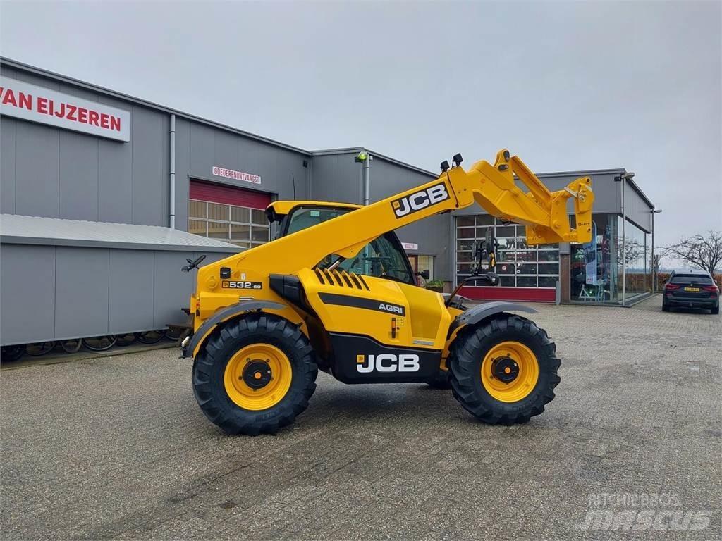 JCB 532-60 AGRI Teleskopiskie manipulatori
