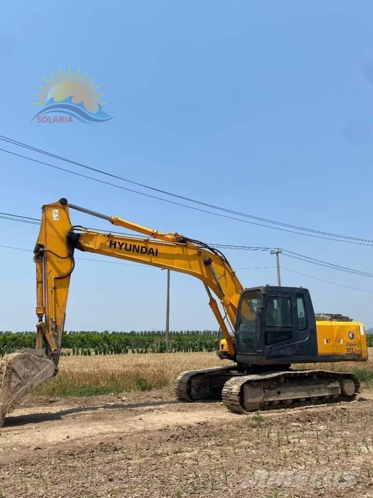 Hyundai Robex 215-7 Kāpurķēžu ekskavatori