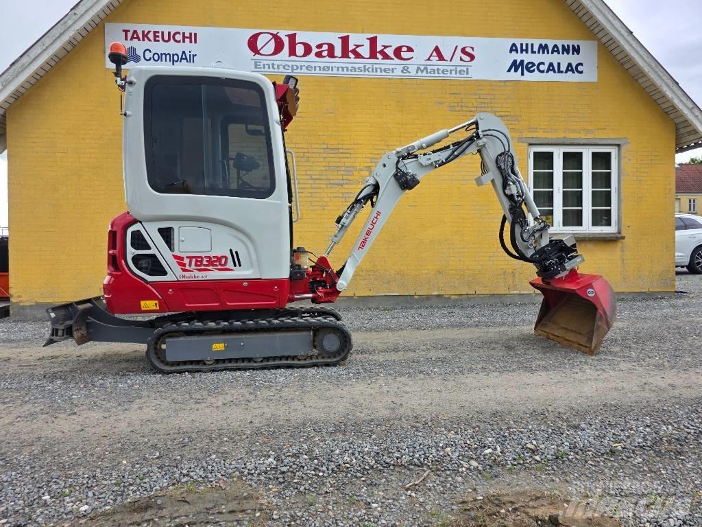 Takeuchi TB 320 Mini ekskavatori < 7 t