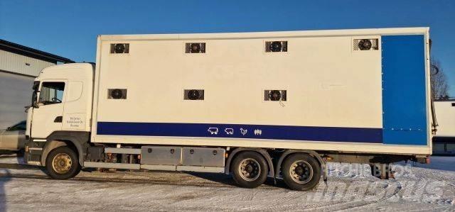 Scania R450 Dzīvnieku pārvadāšanas transports